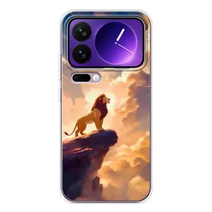 Чохол з принтом «Сімба на скелі» для Xiaomi 17 Pro Max