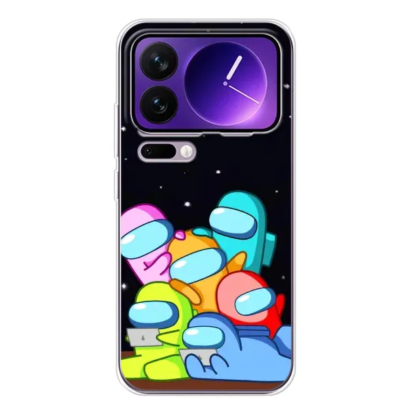 Чехол с принтом «Скины в космосе» для Xiaomi 17 Pro Max Чехол с принтом «Скины в космосе» для Xiaomi 17 Pro Max