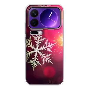 Новорічні Чохли для Xiaomi 17 Про Макс (VPrint) (Сніжинка)