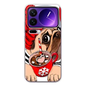 Чохли з собаками для Xiaomi 17 Pro Max (VPrint) (Песик в шапці)