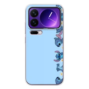 Чохол з принтом Стіч на Xiaomi 17 Pro Max (Стіч фон)