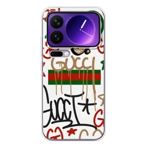 Бренднові Чохли для Xiaomi 17 Pro Max - (PREMIUMPrint) (Стиль GUUCI)