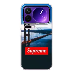 Чеохол для Xiaomi 17 Pro Max з картинкою Supreme (AlphaPrint) (Стиль Supreme)