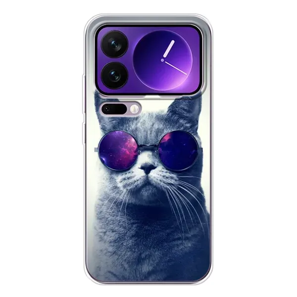 Чехол с принтом «Стильный кот» для Xiaomi 17 Pro Max