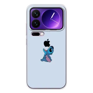 Чохол з принтом Стіч на Xiaomi 17 Pro Max (Stitch apple)