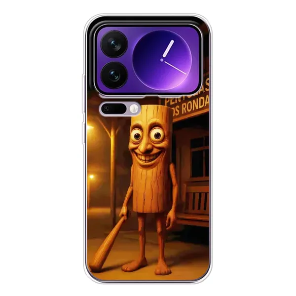 Чехол с принтом «Тунг тунг сахур» для Xiaomi 17 Pro Max Чехол с принтом «Тунг тунг сахур» для Xiaomi 17 Pro Max