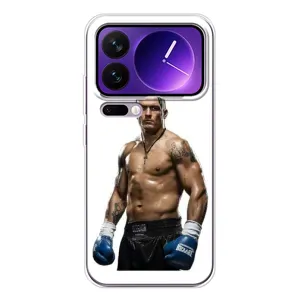 Чехол с картинкой Александр Усик для Xiaomi 17 Pro Max (Усик на белом)