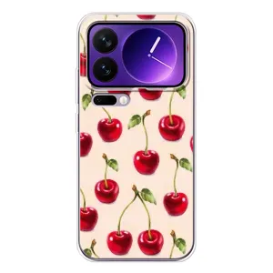 Чохли з фруктами для Xiaomi 17 Pro Max (VPrint) (Черешня)