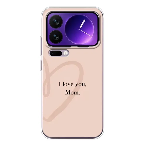 Чехол с принтом «Сердце маме» для Xiaomi 17 Pro Max