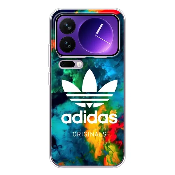 Чехол с принтом «Яркий Адидас» для Xiaomi 17 Pro Max