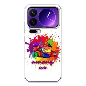Чохли Амонг Ас для Xiaomi 17 Pro Max (AlphaPrint) (Яскравий АмонгАс)