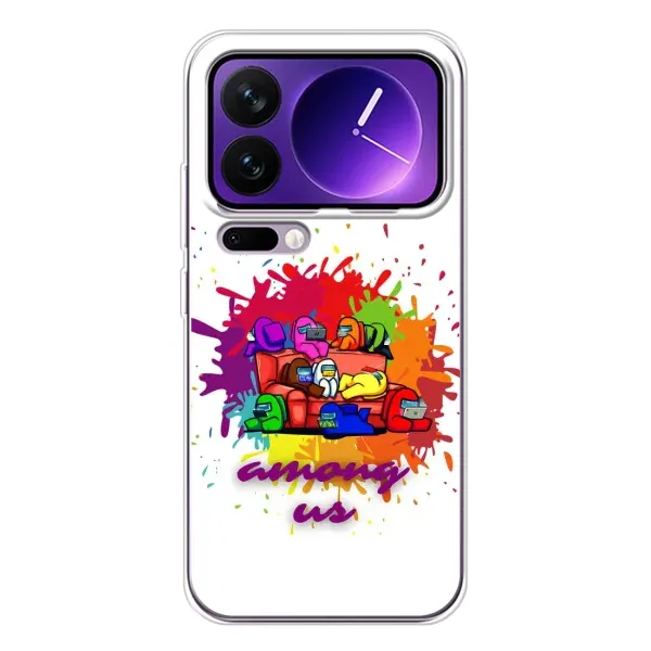 Чехол с принтом «Яркий АмонгАс» для Xiaomi 17 Pro Max Чехол с принтом «Яркий АмонгАс» для Xiaomi 17 Pro Max