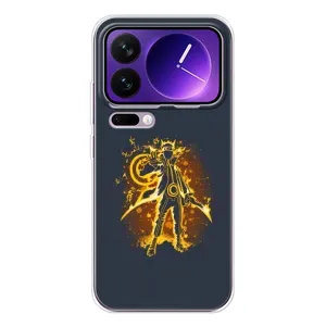 Naruto Anime Чохли для Xiaomi 17 Про Макс (AlphaPrint) (золотий Наруто)