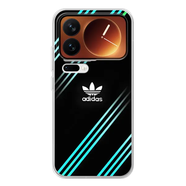 Чехол с принтом «Адидас с полосами» для Xiaomi 17 Pro