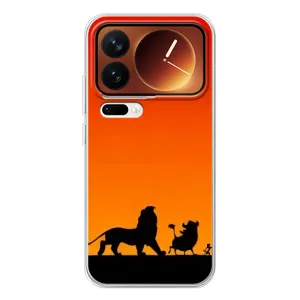Чохол Король лев на Xiaomi 17 Про (Акуна Матата закат)