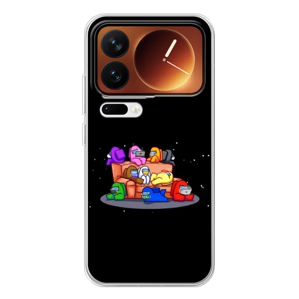 Чехол с принтом «Амонг-ас» для Xiaomi 17 Pro