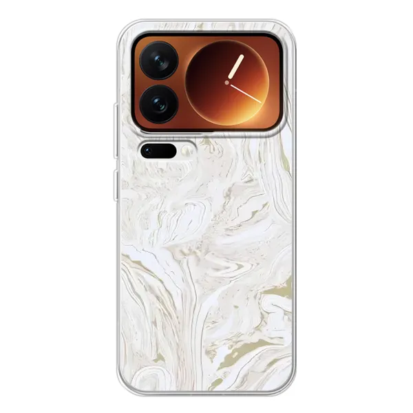 Чехол с принтом «Белый мрамор» для Xiaomi 17 Pro Чехол с принтом «Белый мрамор» для Xiaomi 17 Pro