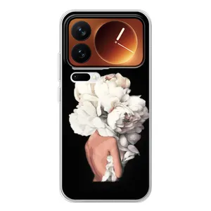 Чехлы (ART) Цветы на Xiaomi 17 Pro (VPrint) (Білі квіти)