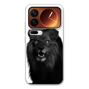Чохли з картинкою животних Xiaomi 17 Pro (Чорний ЛЕВ)