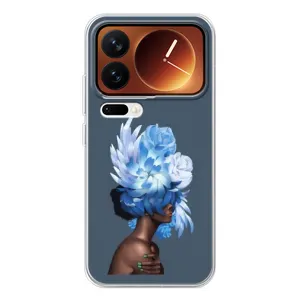 Чехлы (ART) Цветы на Xiaomi 17 Pro (VPrint) (Квіти на голові)