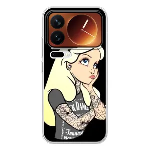 Чохол з друком для Xiaomi 17 Pro - (Мода) (AlphaPrint) (Дівчина в тату)