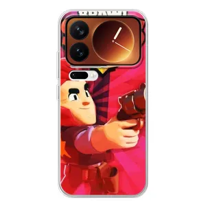 Чехол для Xiaomi 17 Pro Бравл Старс (VPrint) (Дуелянт Кольт)