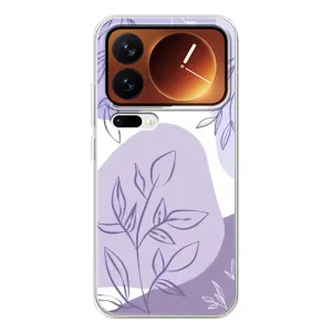 Силконовий чохол з принтом в квітах на Xiaomi 17 Pro