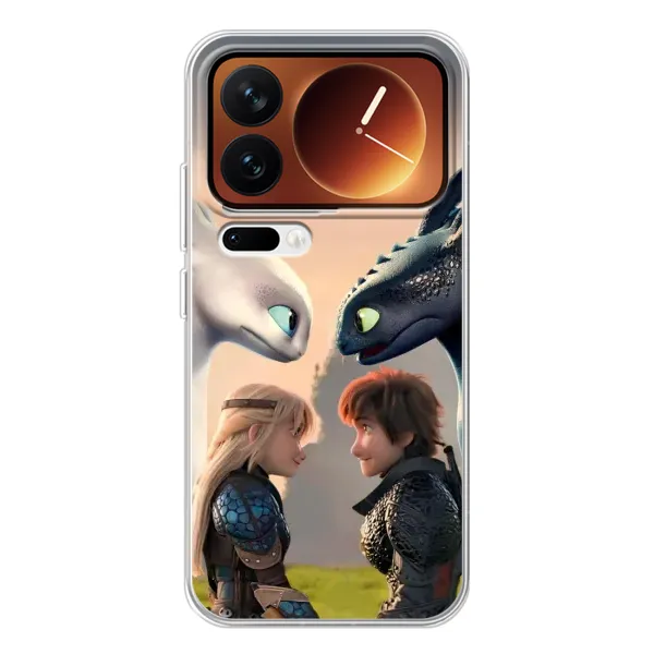 Чохол з принтом «Гикавка і Астрід» для Xiaomi 17 Pro