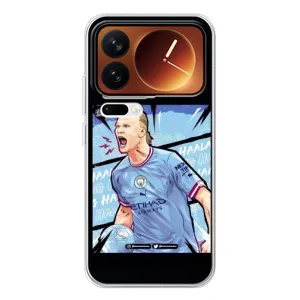 Чохли з футболістом Ерлінг Холанд для Xiaomi 17 Pro (AlphaPrint) (гол Ерлінг Холанд)