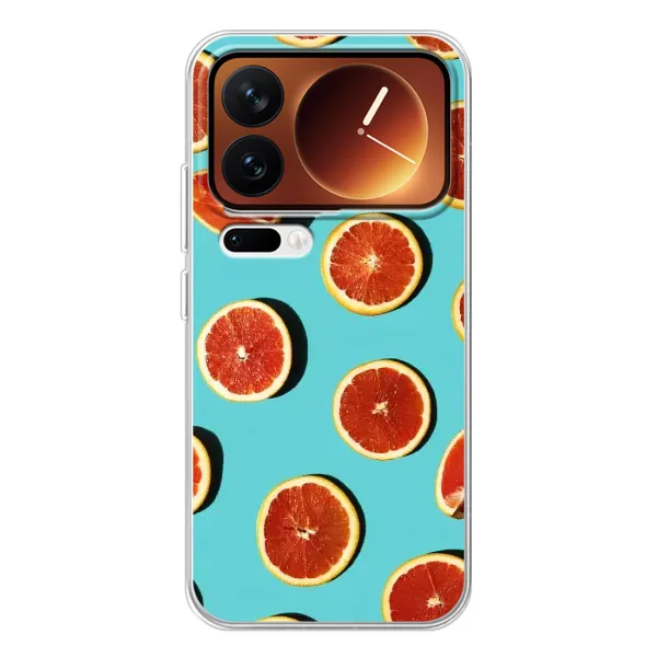 Чохол з принтом «Грейпфрут» для Xiaomi 17 Pro