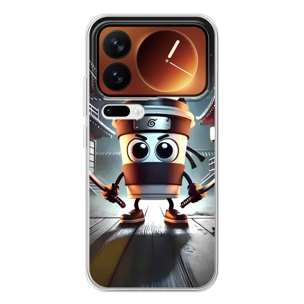 Чехол с принтом «Капучино асасино» для Xiaomi 17 Pro Чехол с принтом «Капучино асасино» для Xiaomi 17 Pro