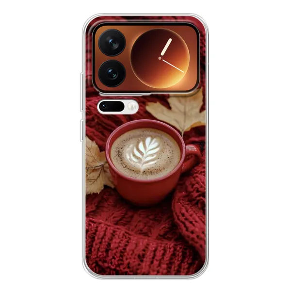 Чехол с принтом «Кофе на пледе» для Xiaomi 17 Pro Чехол с принтом «Кофе на пледе» для Xiaomi 17 Pro