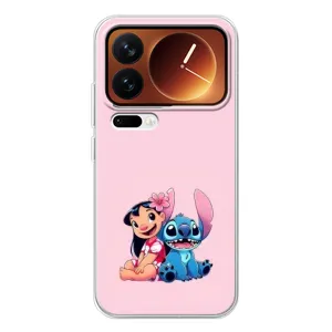 Чохол з принтом Стіч на Xiaomi 17 Pro (Ліло і Стіч)