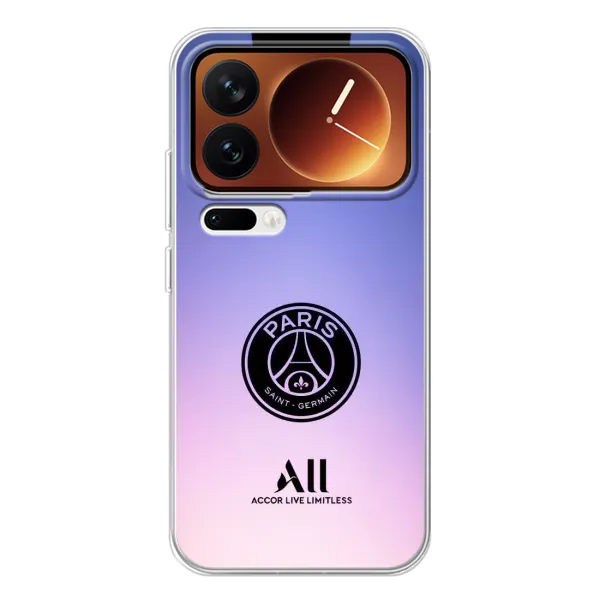 Чехол с принтом «лого PSG» для Xiaomi 17 Pro
