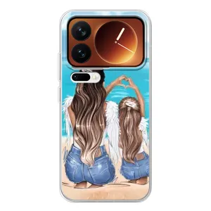 Чохол з друком для Xiaomi 17 Pro - (Мама з дитинкою) (AlphaPrint) (Мама з донькою)