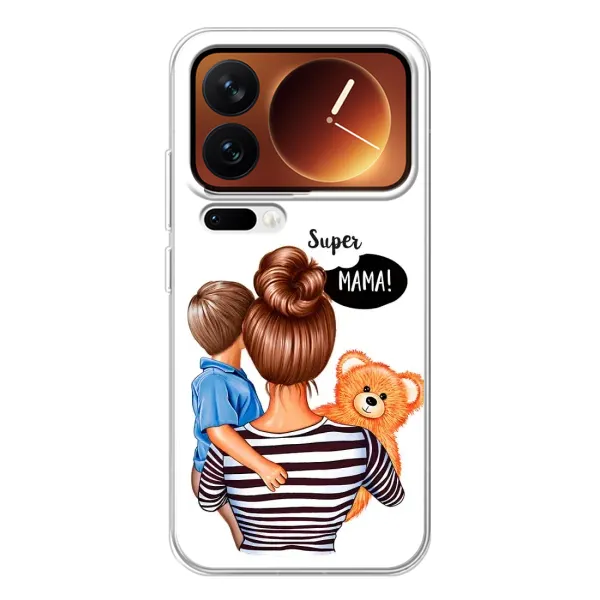 Чехол с принтом «Мама с сыном» для Xiaomi 17 Pro