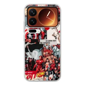 Чохол МАРВЕЛ для Xiaomi 17 Про (AlphaPrint) (Марвел Комикс)