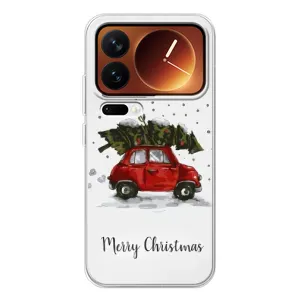 Різдвяні, Святкові Чохли для Xiaomi 17 Про (Авто з ялинкою)