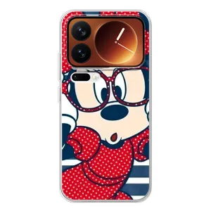 Міккі Маус чохол для Xiaomi 17 Pro (AlphaPrint - Мультяшні) (Маус в окулярах)