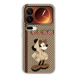 Чохли  GUCCI для Xiaomi 17 Про (AlphaPrint) (Mickey GUCCI)