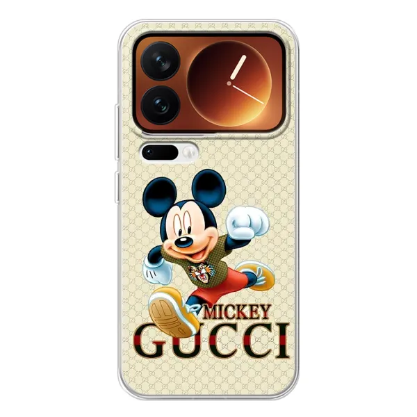Чохол з принтом «Mikki Gucci» для Xiaomi 17 Pro Чохол з принтом «Mikki Gucci» для Xiaomi 17 Pro
