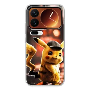 Чехол с Пикачу на Xiaomi 17 Pro (Милый Пикачу)
