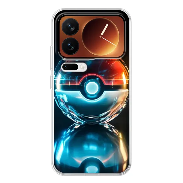 Чехол с принтом «Мяч Пикачу» для Xiaomi 17 Pro