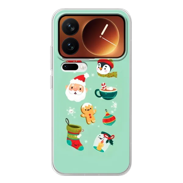 Чехол с принтом «Настроение НГ» для Xiaomi 17 Pro