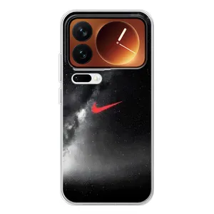 Чохол для Xiaomi 17 Pro - з принтом Найк (AlphaPrint) (Найк червоний)
