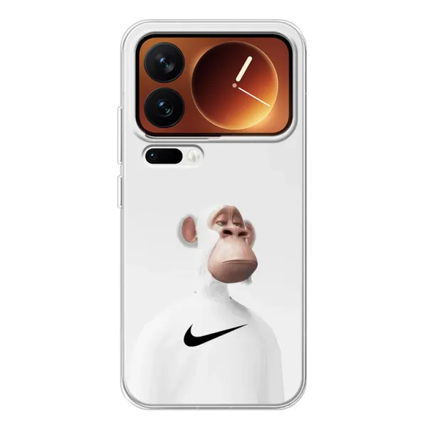 Чехол с принтом «обезьяна NFT Nike» для Xiaomi 17 Pro