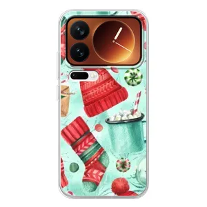 Новорічні Чохли для Xiaomi 17 Про (VPrint) (Одяг НР)