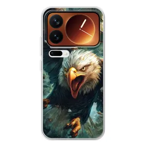 Чохол з картинкою 'Хижаки' для Xiaomi 17 Pro (Орел у польоті)
