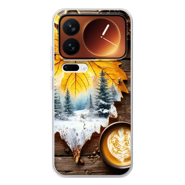 Чехол с принтом «Осенне-зимний кофе» для Xiaomi 17 Pro Чехол с принтом «Осенне-зимний кофе» для Xiaomi 17 Pro