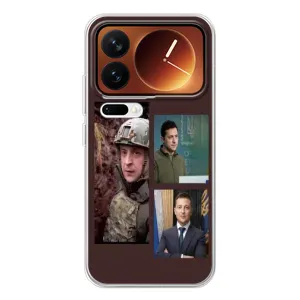 Чохол для Xiaomi 17 Pro (AlphaPrint - с принтом Зеленського)